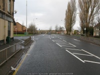 Staggered Crossroads on the A724 in... © G Laird :: Geograph Britain and Ireland Staggered Crossroads on the A724 in... &copy; G... 