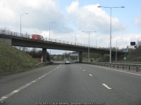 M40 Motorway - M42 Sliproad Bridge © K. Whatley :: Geograph Britain and Ireland M40 Motorway - M42 Sliproad Bridge &copy; K. Whatley