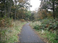 Cycle path near Blair Castle © Richard Webb :: Geograph Britain and Ireland Cycle path near Blair Castle &copy; Richard Webb