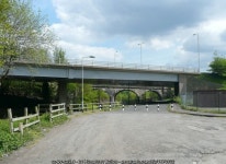 Bridges old and new, Wistons Lane,... © Humphrey Bolton cc-by-sa/2.0 :: Geograph Britain and Ireland Bridges old and new... 