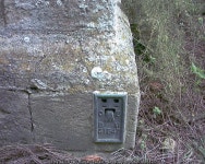 OS Flush Bracket G1547 Saham Tony © Richard Neale cc-by-sa/2.0 :: Geograph Britain and Ireland OS Flush Bracket G1547 Saham... 