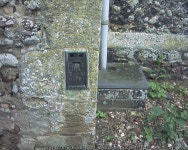 OS Flush Bracket G1551 Stow Bedon © Richard Neale cc-by-sa/2.0 :: Geograph Britain and Ireland OS Flush Bracket G1551 Stow... 