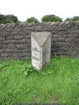 Direction stone at Cowan Bridge © John S Turner cc-by-sa/2.0 :: Geograph Britain and Ireland Direction stone at Cowan Bridge... 