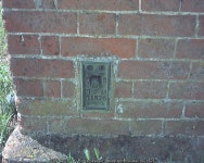 OS Flush Bracket G1576 Wickham Market © Richard Neale... and Ireland OS Flush Bracket G1576 Wickham Market &copy; Richard Neale