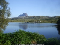 View from Glencanisp Lodge © John Lord cc-by-sa/2.0 :: Geograph Britain and Ireland View from  Glencanisp Lodge &copy; John Lord... 