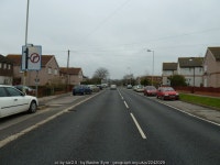Road sign in Middle Park Way © Basher Eyre :: Geograph Britain and Ireland Road sign in Middle Park Way &copy; Basher Eyre