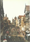 Eastgate Street, Chester in 1986 © John Baker :: Geograph Britain and Ireland Eastgate Street, Chester in 1986 &copy; John Baker