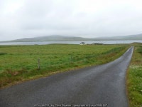 Egilsay: the road to the ferry © Chris Downer :: Geograph Britain and Ireland Egilsay: the road to the ferry &copy; Chris Downer