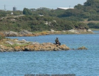 Fisherman near Pont Rhydbont / Four Mile... © Mat Fascione :: Geograph Britain and Ireland Fisherman near Pont Rhydbont / Four...