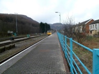 Treherbert railway station platform © Jaggery :: Geograph Britain and Ireland Treherbert railway station platform &copy; Jaggery