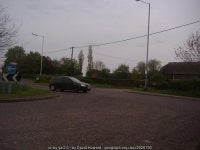 Roundabout on Ongar Road, Great Oxney... © David Howard cc-by-sa/2.0 :: Geograph Britain and Ireland Roundabout on Ongar Road... 