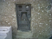 OSBM Flush Bracket G3328 - Cwmann,... © N Scott cc-by-sa/2.0 :: Geograph Britain and Ireland OSBM Flush Bracket G3328... 