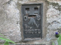 Ordnance Survey Flush Bracket G2359 © Peter Wood cc-by-sa/2.0... Ordnance Survey  Flush Bracket G2359 &copy; Peter Wood cc-by-sa/2.0