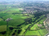 Milngavie from the air © Thomas Nugent :: Geograph Britain and Ireland Milngavie from the air &copy; Thomas Nugent