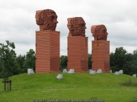 David Mach’s Big Heids © M J Richardson :: Geograph Britain and Ireland David Mach’s Big Heids &copy; M J Richardson