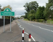 Southern boundary of Oakdale © Jaggery cc-by-sa/2.0 :: Geograph Britain and Ireland Southern boundary of Oakdale &copy; Jaggery... 