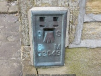 Ordnance Survey Flush Bracket G2049 © Peter Wood cc-by-sa/2.0... Ordnance Survey Flush Bracket G2049 &copy; Peter Wood cc-by-sa/2.0