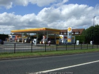 Service station off the Great North Road (C) JThomas :: Geograph Britain and Ireland Service station off the Great North Road (C)... 