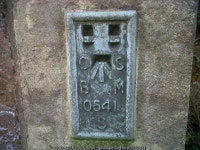 OSBM Flush Bracket S0641 - Carmarthen,... © N Scott cc-by-sa... 0 :: Geograph Britain and Ireland OSBM Flush Bracket S0641... 