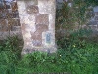 OSBM Flush Bracket S0641 - Carmarthen,... © N Scott cc-by-sa... 0 :: Geograph Britain and Ireland OSBM Flush Bracket S0641... 