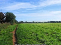 Field and bridleway, Spennells,... © P L Chadwick cc-by-sa/2.0 :: Geograph Britain and Ireland Field and bridleway, Spennells,..... 