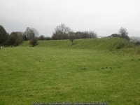 Embankment of former railway east of... © Graham Robson :: Geograph Britain and Ireland Embankment of former railway east of...... 