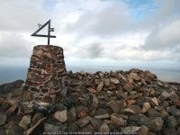 Trig Point, Yr Eifl © Chris Andrews :: Geograph Britain and Ireland Trig Point, Yr Eifl &copy; Chris Andrews