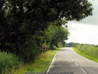 A151, Bourne Road, Eastbound © David Dixon :: Geograph Britain and Ireland A151, Bourne Road, Eastbound &copy; David Dixon