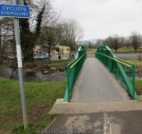 Cyclists Dismount sign, Croesyceiliog,... © Jaggery :: Geograph Britain and Ireland Cyclists Dismount sign, Croesyceiliog,...... 
