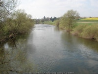 River Wye downstream from Foy suspension... © Trevor Rickard :: Geograph Britain and Ireland River Wye downstream from Foy... 