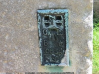 Ordnance Survey Flush Bracket S0634 © Peter Wood cc-by-sa/2.0... Ordnance Survey Flush Bracket S0634 &copy; Peter Wood cc-by-sa/2.0