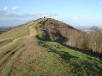 Malvern Hills ridge path on Perseverance... (C) Trevor Rickard :: Geograph Britain and Ireland Malvern Hills ridge path on... 