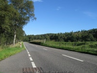 A95 Lay-by © Alex McGregor :: Geograph Britain and Ireland A95 Lay-by &copy; Alex McGregor