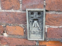 Ordnance Survey Flush Bracket G4772 © Peter Wood cc-by-sa/2.0... Ordnance Survey Flush Bracket G4772 &copy; Peter Wood cc-by-sa/2.0