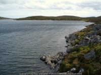 Across the loch and back towards the... © Gwen and James Anderson :: Geograph Britain and Ireland Across the loch and back... 
