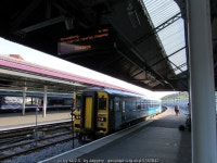 Electronic display, platform 4, Swansea... © Jaggery cc-by-sa/2.0 :: Geograph Britain and Ireland Electronic display, platform 4... 