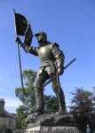 The Fletcher Statue © Walter Baxter :: Geograph Britain and Ireland The Fletcher Statue &copy; Walter Baxter