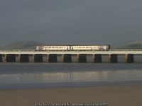 A train crosses the Kent Viaduct © Karl and Ali cc-by-sa/2.0 :: Geograph Britain and Ireland A train crosses the Kent Viaduct... 