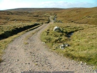 Track to Loch Mheacleit © Dave Fergusson cc-by-sa/2.0 :: Geograph Britain and Ireland Track to Loch Mheacleit &copy; Dave... 