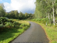 Lane near Luichart Power Station heading... © Peter Wood :: Geograph Britain and Ireland Lane near Luichart Power Station... 