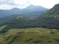 Looking down Ben Vanes SE ridge © Alec MacKinnon :: Geograph Britain and Ireland Looking down Ben Vanes SE ridge &copy; Alec... 