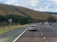 A74(M) Northbound © David Dixon cc-by-sa/2.0 :: Geograph Britain and Ireland A74(M) Northbound &copy; David Dixon cc-by-sa/2.0