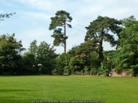 Recreation field, corner of Rydens Road... © Robin Webster cc-by-sa/2.0 :: Geograph Britain and Ireland Recreation field, corner... 