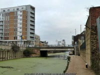 Burdett Road bridge, Limehouse Cut © Robin Webster :: Geograph Britain and Ireland Burdett Road bridge, Limehouse Cut... 