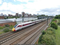 Train from Harrogate passing Armley © Stephen Craven :: Geograph Britain and Ireland Train from Harrogate passing Armley... 