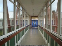 Link corridor, Tyrone County Hospital,... © Kenneth Allen :: Geograph Britain and Ireland Link corridor, Tyrone County Hospital... 