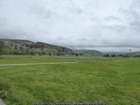 Kilnsey Crag from Conistone Bridge © Chris Holifield cc-by-sa/2.0 :: Geograph Britain and Ireland Kilnsey Crag from Conistone... 