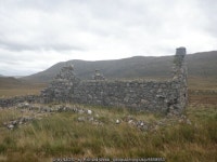 Ruin, Gleann Dubh © Richard Webb :: Geograph Britain and Ireland Ruin, Gleann Dubh &copy; Richard Webb