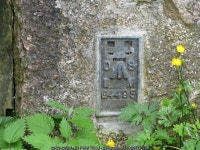 Ordnance Survey Flush Bracket G4495 © Peter Wood cc-by-sa/2.0... Ordnance Survey Flush Bracket G4495 &copy; Peter Wood cc-by-sa/2.0
