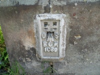 Ordnance Survey Flush Bracket G1069 © Peter Wood cc-by-sa/2.0... Ordnance Survey Flush Bracket G1069 &copy; Peter Wood cc-by-sa/2.0